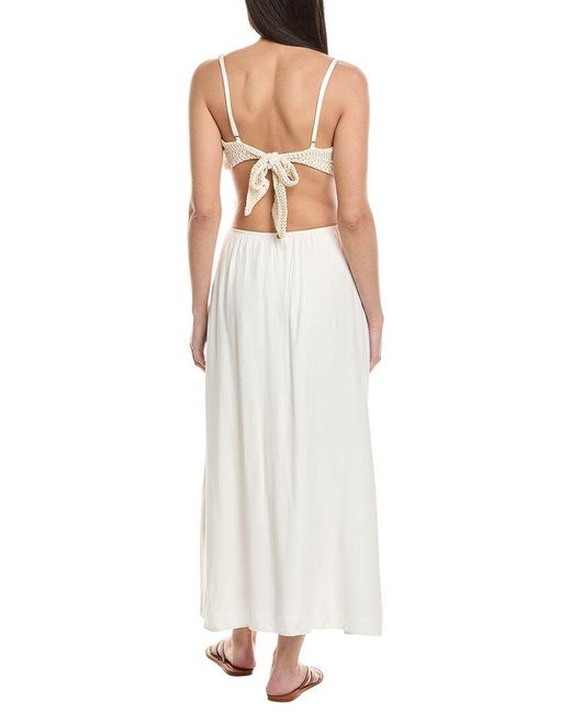 Palmacea White Dakota Maxi Dress