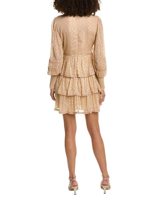Saltwater Luxe Natural Cody Mini Dress