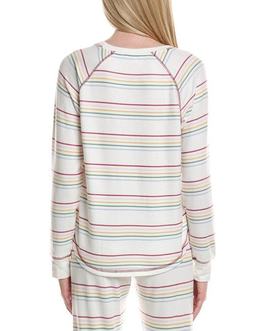 Pj Salvage White Joy World Top
