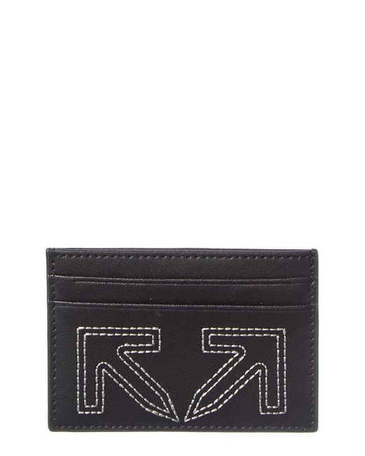 Off-White c/o Virgil Abloh Black Classic Card Holder for men