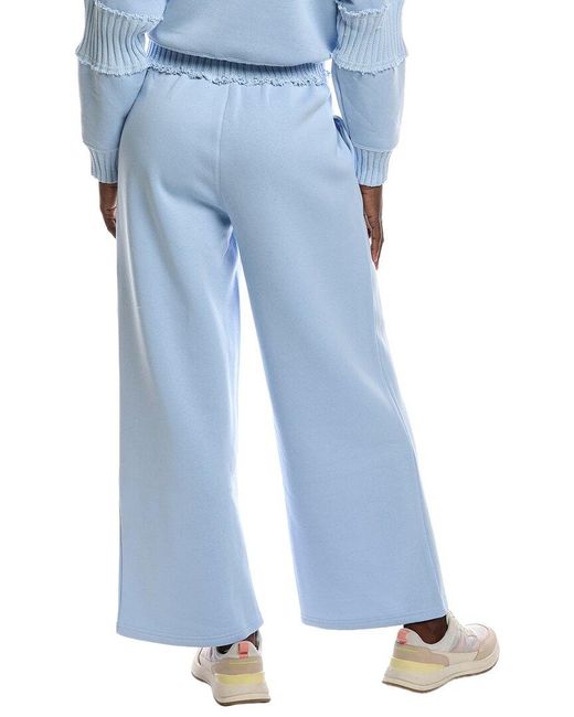 Vintage Havana Blue Vintage Fleece Wide Leg Pant