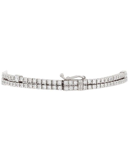 Diana M White Fine Jewelry 14k 4.75 Ct. Tw. Diamond Bracelet