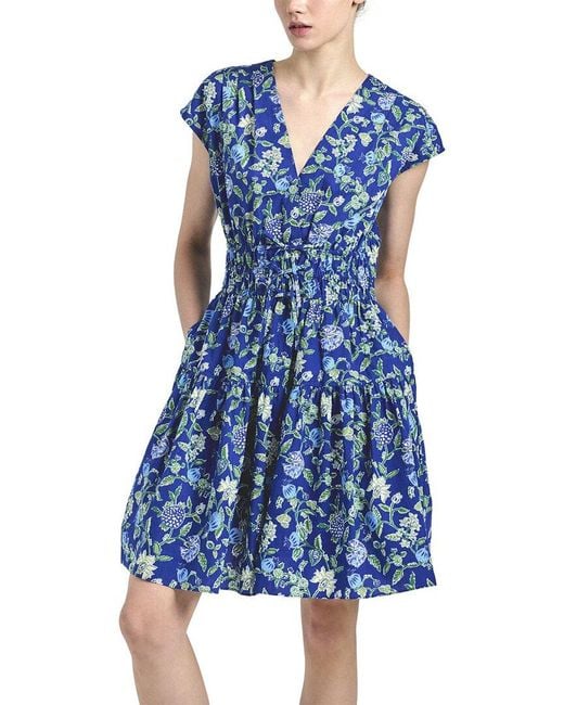 10 Crosby Derek Lam Blue Tora Dress