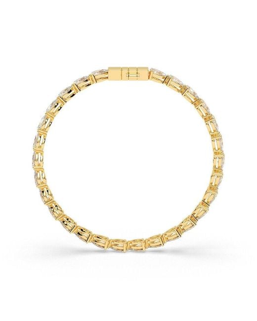 Lab Grown Diamonds Metallic 14K 7.50 Ct. Tw. Lab-Grown Diamond Bracelet