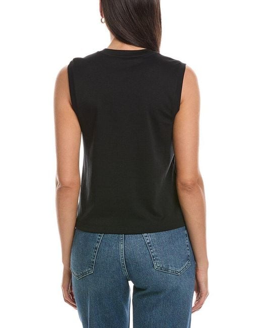 Vince Black Easy Shell Pullover
