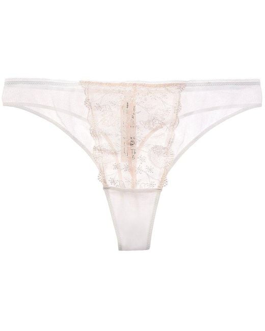Passionata White Chloe Lace Thong