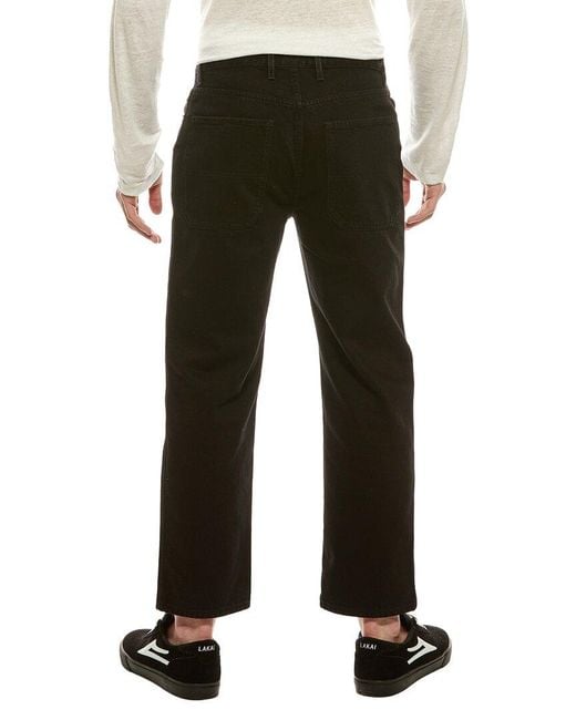 Valentino Black Straight Denim Pant for men