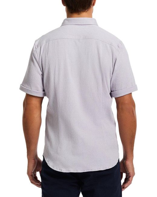 Robert Graham White Hammond Knit Shirt for men