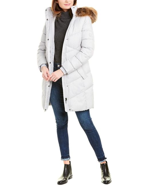 barbour white coat