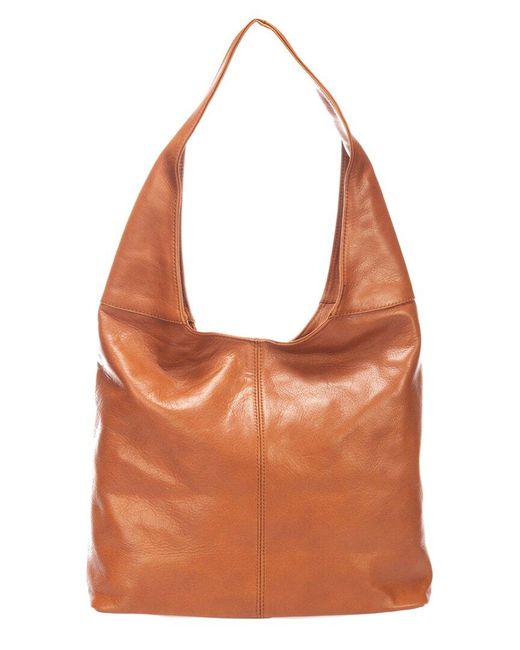 Italian Leather Brown Shoulder Bag