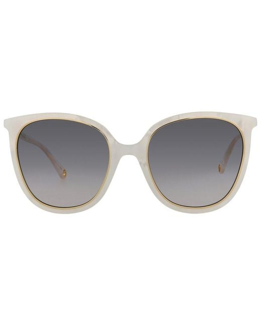Gucci White GG1076S 56mm Sunglasses