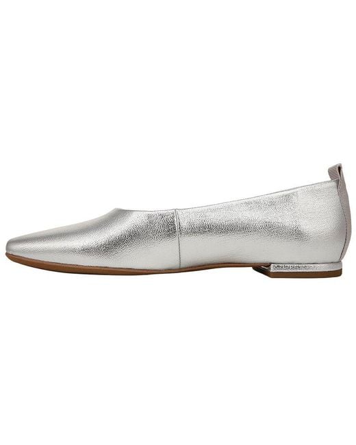 Franco Sarto White L-Vana Flat
