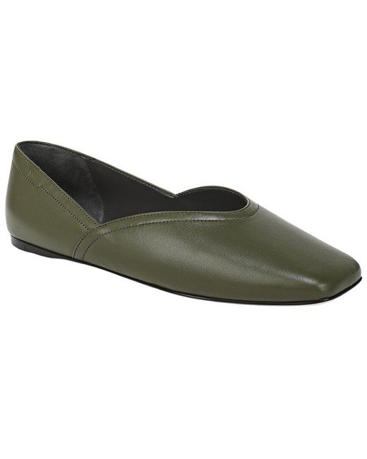 Franco Sarto Green Flexa Adalina Leather Skimmer