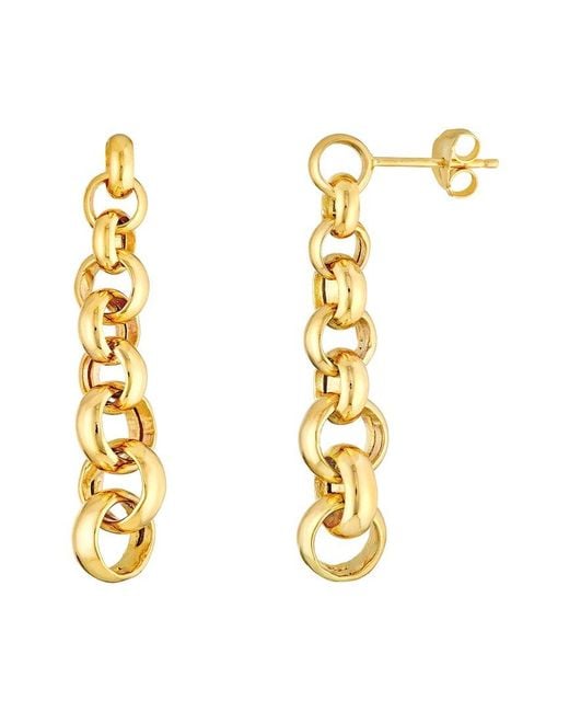 HAWLEY ST Metallic 14K Earrings