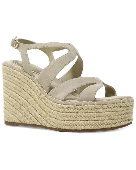 Kenneth Cole Metallic Solace Suede Wedge