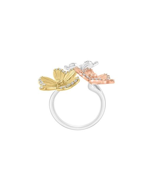 Effy Fine Jewelry White 14K 0.63 Ct. Tw. Diamond Ring