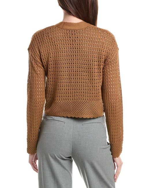 Joseph A Brown Open Stitch Shrug