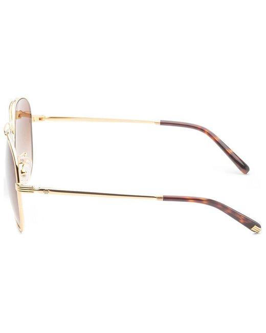 Tory Burch White 59mm Sunglasses