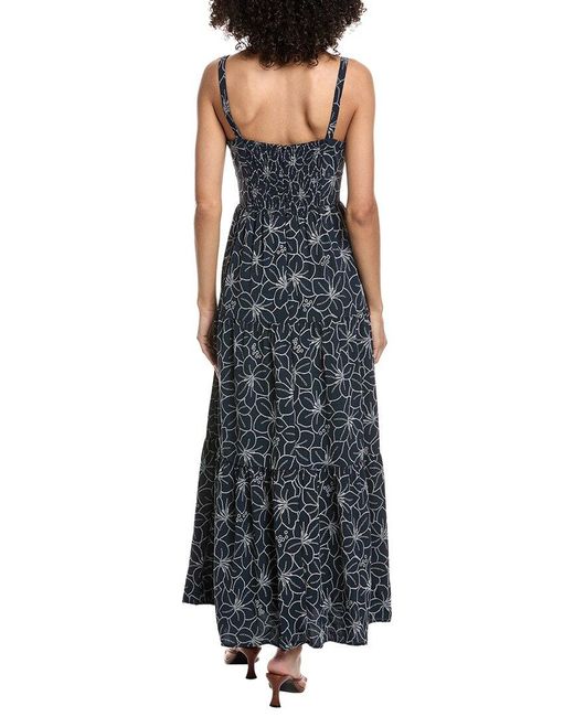 Julia Jordan Blue Maxi Dress