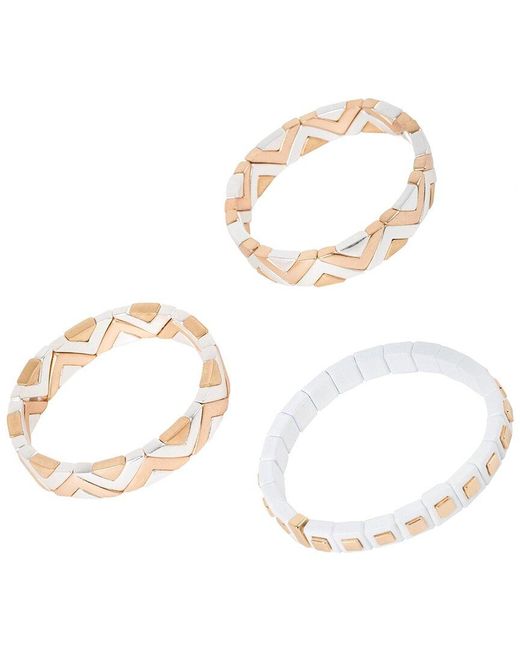 Saachi White Bracelet