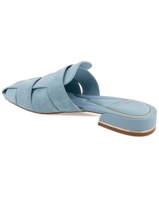Kenneth Cole Blue Faina Slip-on Mules
