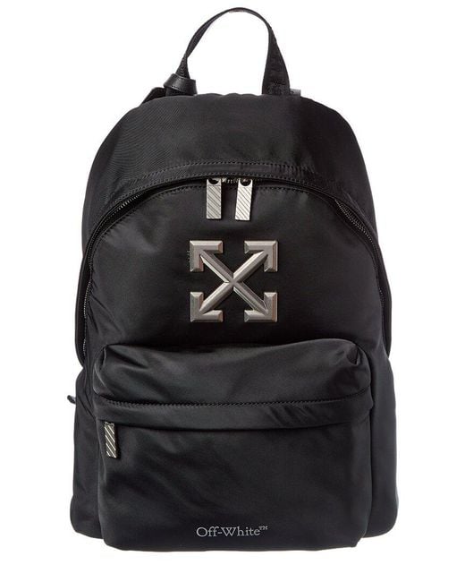 Off-White c/o Virgil Abloh Black Classic Dome Backpack for men