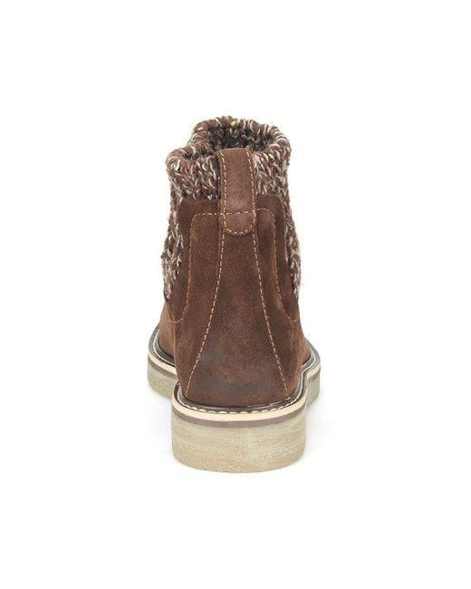 Comfortiva Brown Rawnie Suede Boot