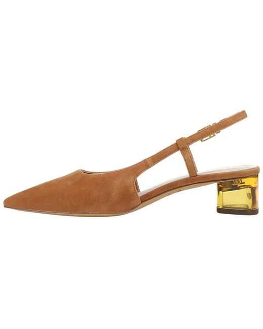 Sarto Brown A-Amelie Leather Slingback