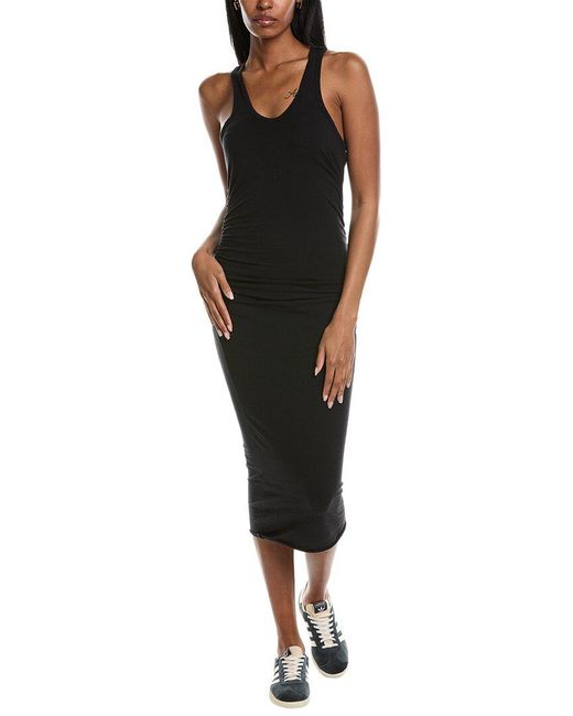 James Perse Black Racerback Maxi Dress