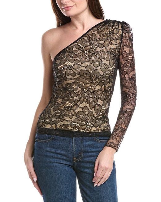Generation Love Blue Vetta Lace Top