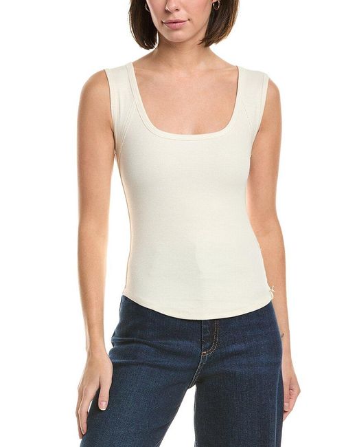 Free People White Hummingbird T-Shirt