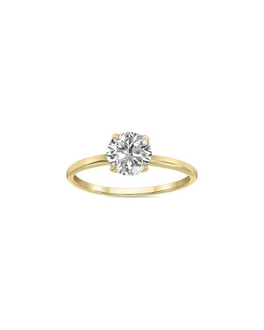 Lab Grown Diamonds White 14K 1.00 Ct. Tw. Lab-Grown Diamond Solitaire Ring