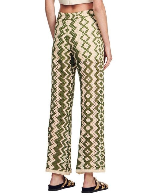 Sandro Multicolor Henrik Pant