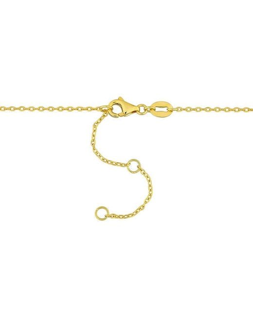 Rina Limor Metallic 4.65 Ct. Tw. Amethyst, Onyx And Tourmaline & 4-5.5 Mm Pearl Bead Station Necklace