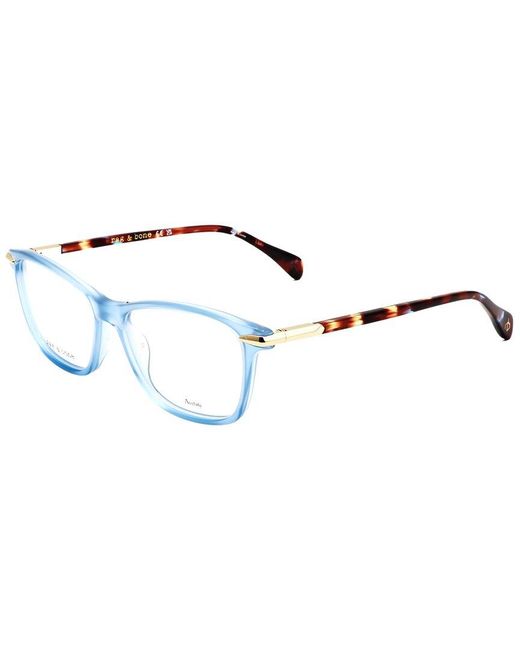 Rag & Bone Metallic 54Mm Optical Frames