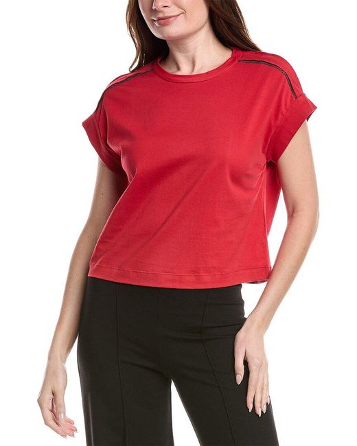 Brunello Cucinelli Red Top