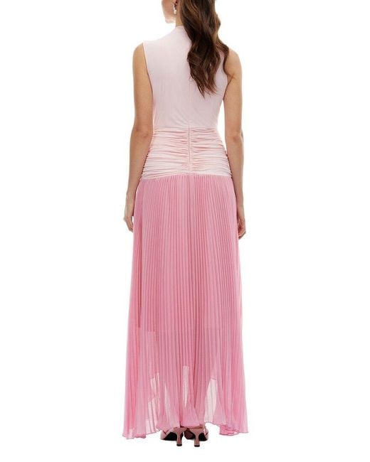MIRA RICHI Pink Maxi Dress