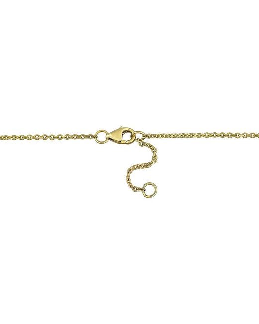 Rina Limor Metallic 14k 0.34 Ct. Tw. Diamond Statement Necklace