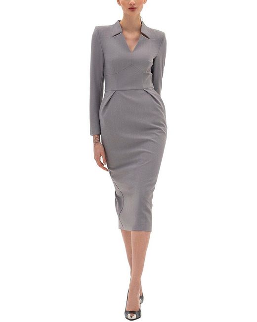 BGL Gray Midi Dress