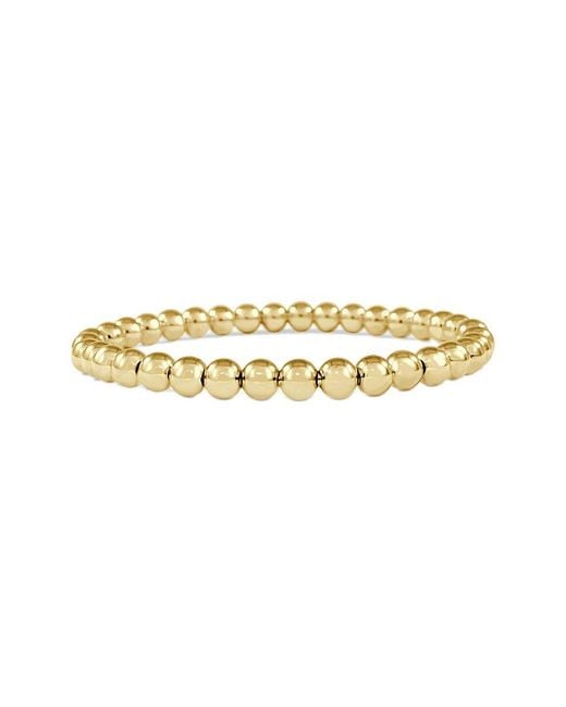 Sabrina Designs Metallic 14k Bead Stretch Bracelet
