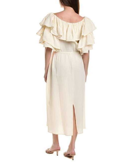 RHODE Natural Sally Midi Dress