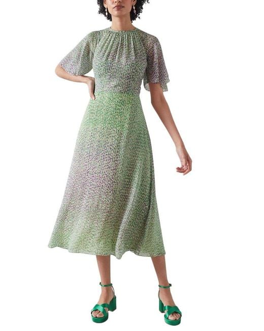 L.K.Bennett Green Elowen Dress