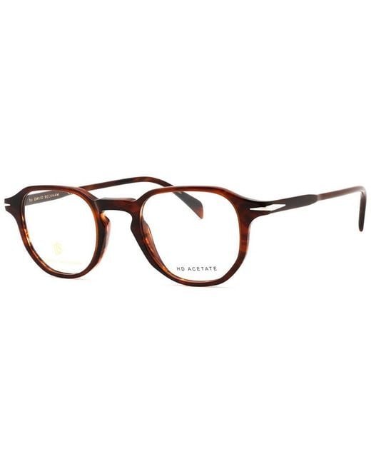 David Beckham Brown Db 1140 47Mm Optical Frames for men