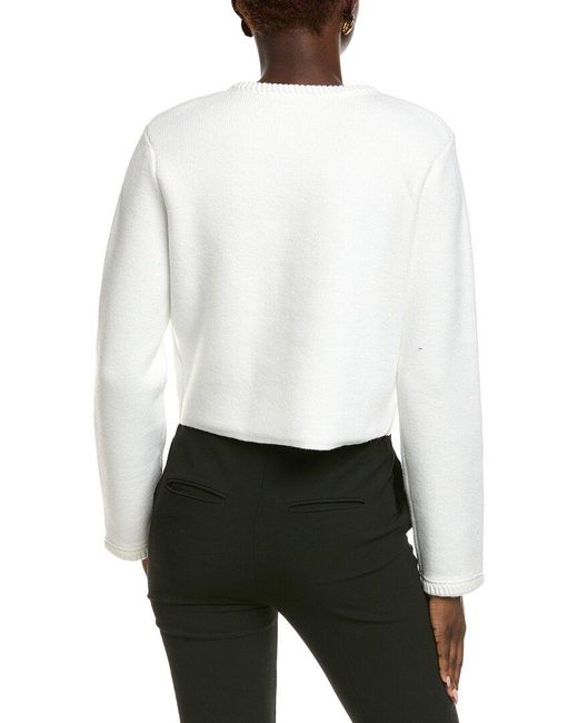 Endless Rose White Button-Up Cardigan