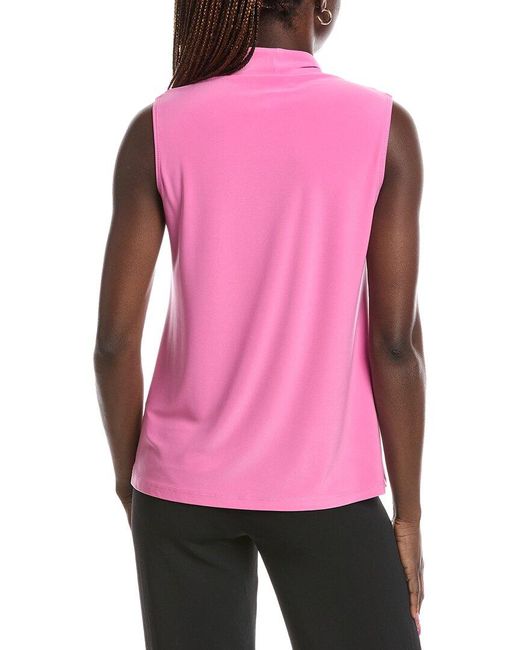 Joseph Ribkoff Pink Sleeveless Blouse