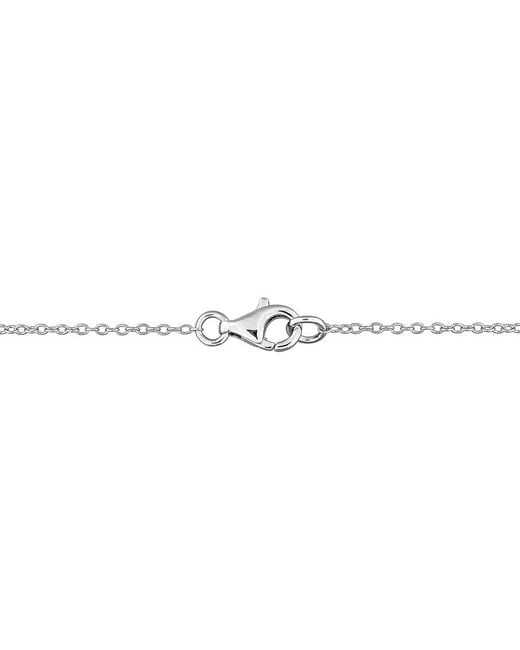 Rina Limor Blue 2.50 Ct. Tw. Gemstone & 6-6.5Mm Pearl Necklace