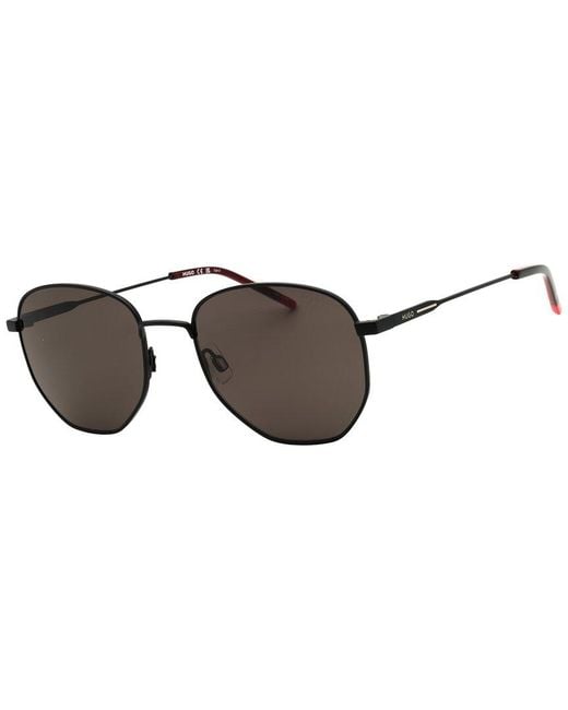 HUGO Brown 55Mm Sunglasses for men