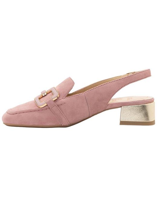 Ara Pink Granada Suede Pump