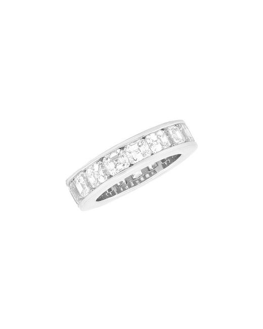 Diana M Fine Jewelry White Gold 7.20 Ct. Tw. Diamond Eternity Ring