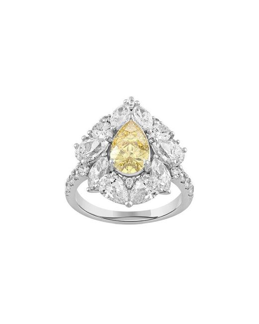 Brilliant Bloom White 14K 4.50 Ct. Tw. Lab-Grown Diamond Ring